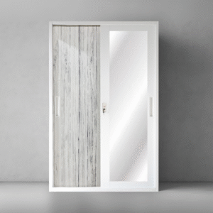 [RACE] LEMARI BESI SLIDING 2 PINTU RC - WD 122 AA