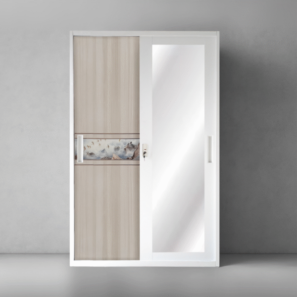 [RACE] LEMARI BESI SLIDING 2 PINTU RC - WD 122 AB