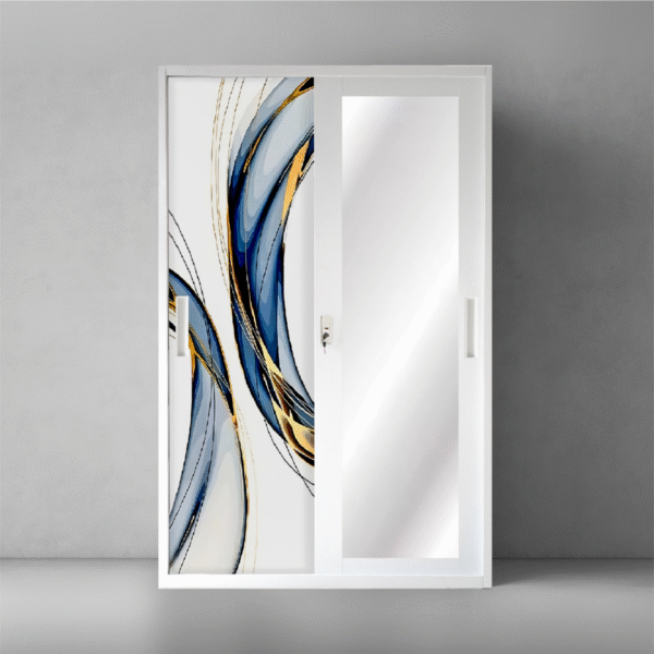 [RACE] LEMARI BESI SLIDING 2 PINTU RC - WD 122 AF