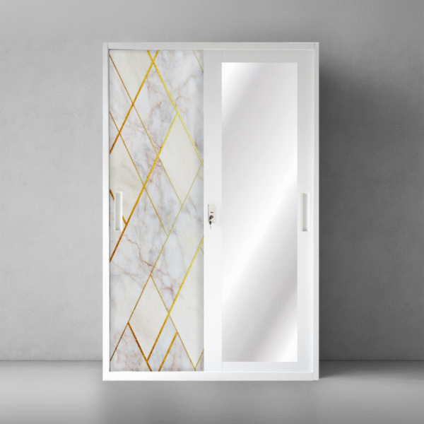 [RACE] LEMARI BESI SLIDING 2 PINTU RC - WD 122 AG