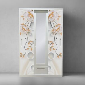 [RACE] LEMARI BESI KOMBINASI 3 PINTU RC - WD 123 AD