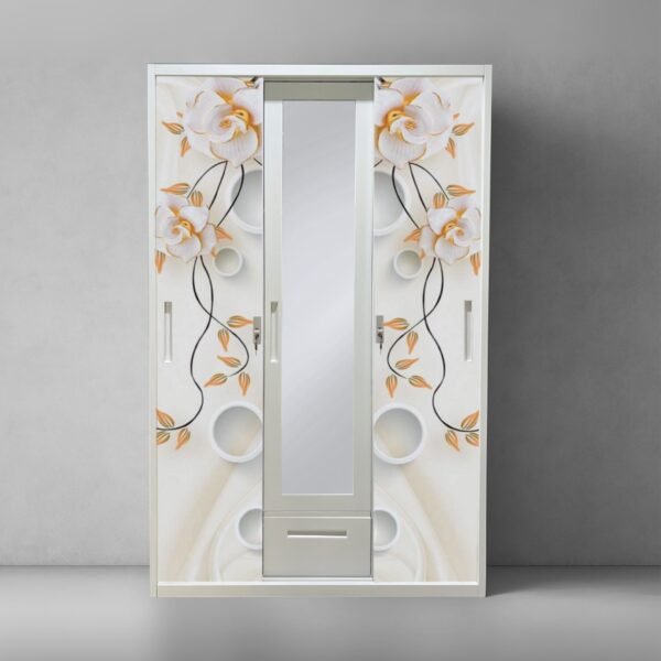 [RACE] LEMARI BESI KOMBINASI 3 PINTU RC - WD 123 AD