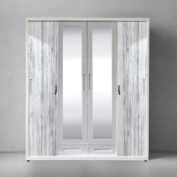 [RACE] LEMARI BESI 4 PINTU KOMBINASI RC - WD 164 AA