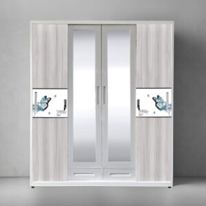 [RACE] LEMARI BESI 4 PINTU KOMBINASI RC - WD 164 AC