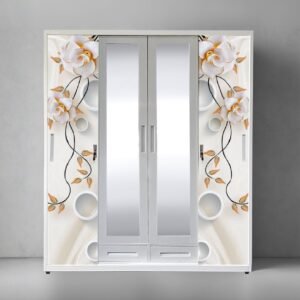 [RACE] LEMARI BESI 4 PINTU KOMBINASI RC - WD 164 AD